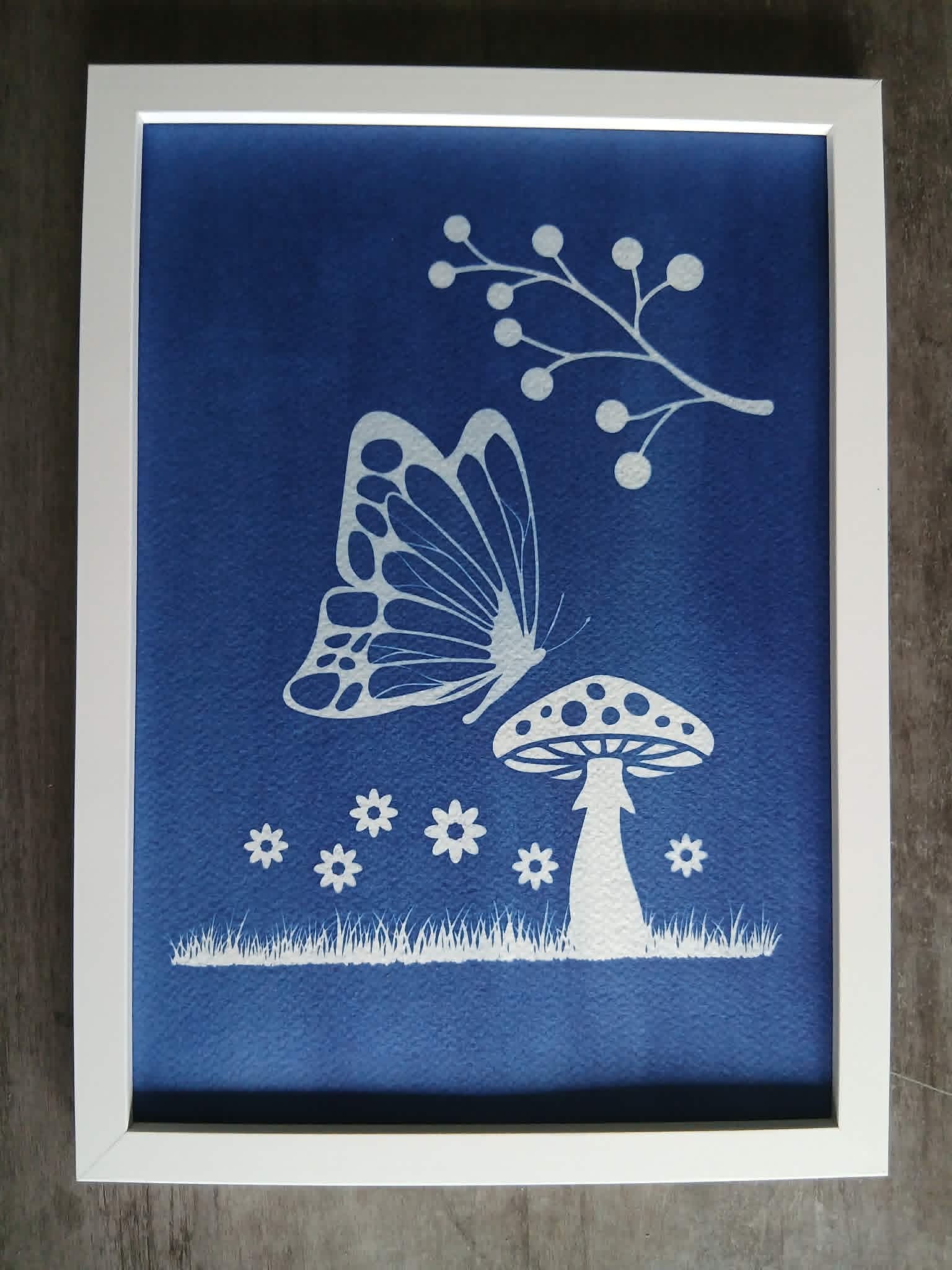 Le cyanotype, vous connaissez ? 
